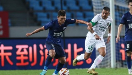 45分钟4射0进球！莱昂纳多浙江队首秀平淡首场